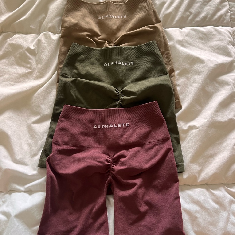 ALPHALETE BUNDLE BIKER SHORTS